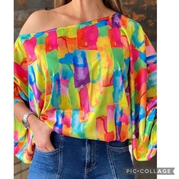 Blu Trends Tops - Beautiful Colorful Top